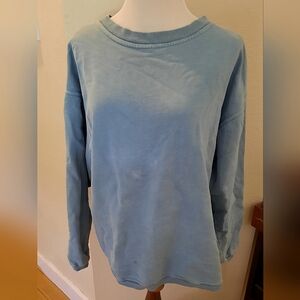 Light blue sweatshirt